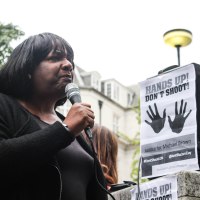 "Boris Johnson, people have a right to protest" Diane Abbott MP 